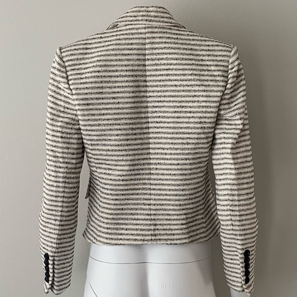 NWOT Veronica Beard Hirizontal Striped Blazer - Picture 3 of 7